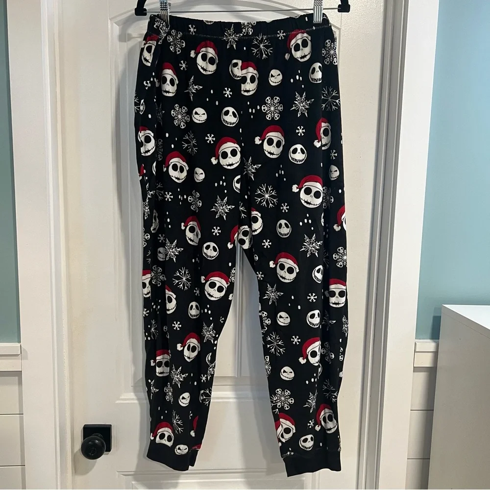 The Nightmare Before Christmas Black White‎ 2 Piece Pajamas Set. Size 2X. - Picture 4 of 14